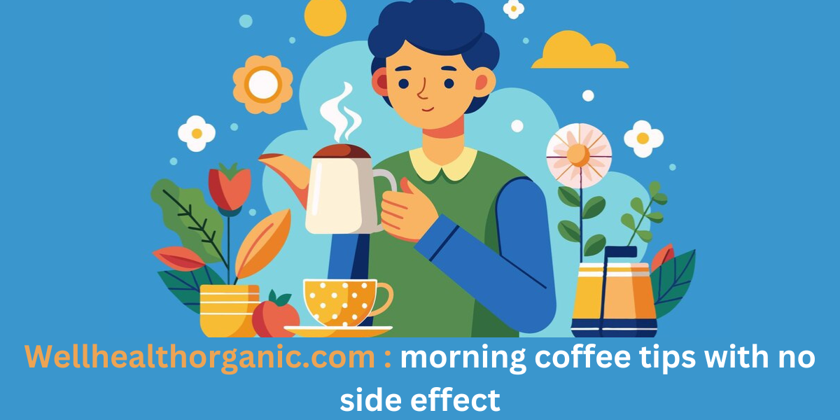 Wellhealthorganic.com : morning coffee tips with no side effect